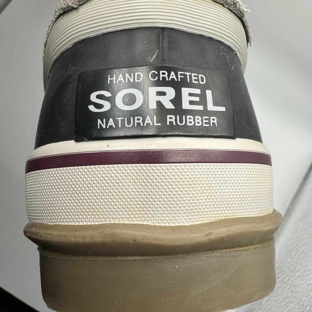 Sorel Waterproof Winter Boots Womens Size 7 Joan of Arctic Grey NL2429-052